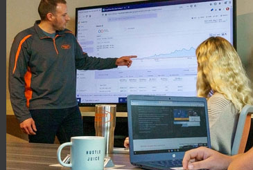 Hard At Work At Foremost Media SEO Agency